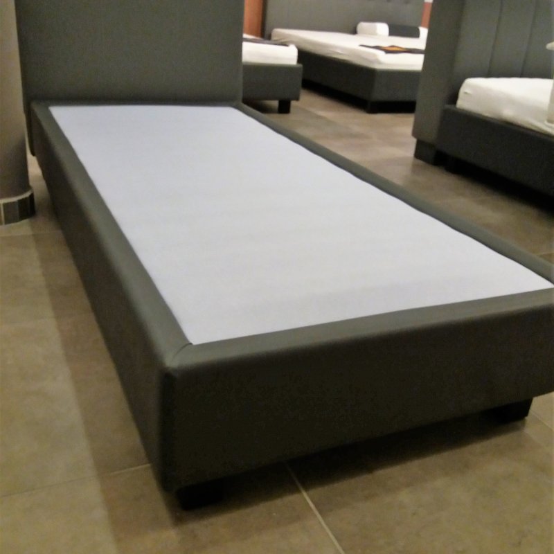 Sommierbett mit Kopfwand 90x200 cm